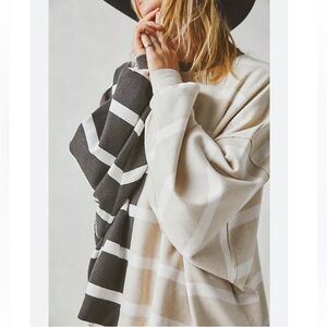 Free People Uptown Stripe sweater size medium